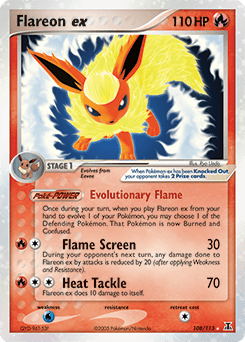 Flareon ex 108/113 — Delta Species