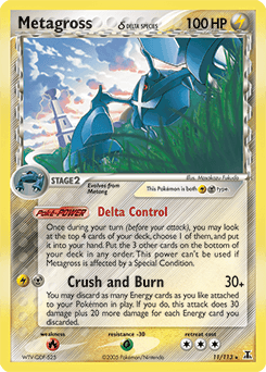 Metagross δ 11 — Delta Species