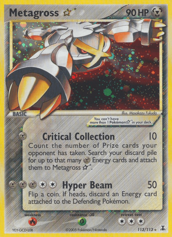 Carta Metagross ★ 113/113 do set Delta Species — Pokémon TCG | Bynx