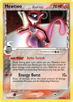 Mewtwo δ 12 — Delta Species