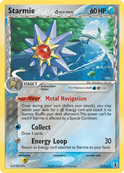 Starmie δ 15 — Delta Species