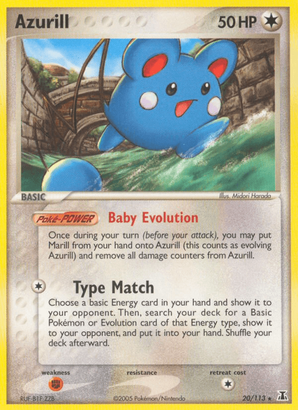 Carta Azurill 20/113 do set Delta Species — Pokémon TCG | Bynx