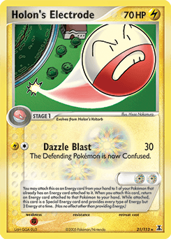 Holon's Electrode 21 — Delta Species