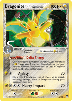 Dragonite δ 3/113 — Delta Species