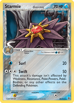 Starmie δ 30 — Delta Species