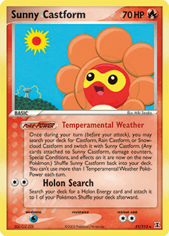 Sunny Castform 31 — Delta Species