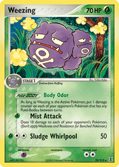 Weezing 33/113 — Delta Species