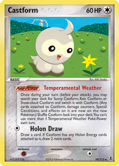 Castform 34 — Delta Species