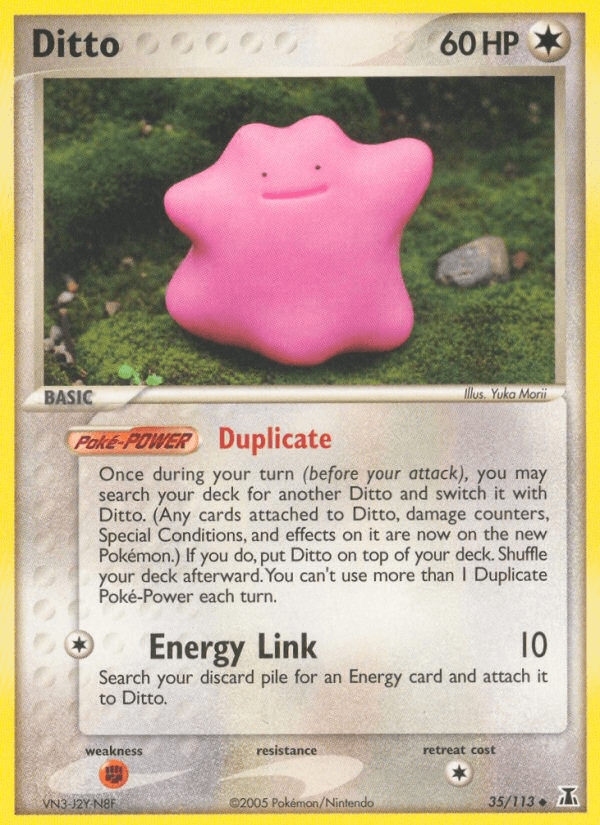 Carta Ditto 35/113 do set Delta Species — Pokémon TCG | Bynx