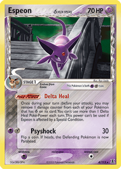 Espeon δ 4/113 — Delta Species