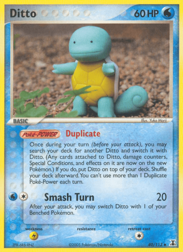 Carta Ditto 40/113 do set Delta Species — Pokémon TCG | Bynx