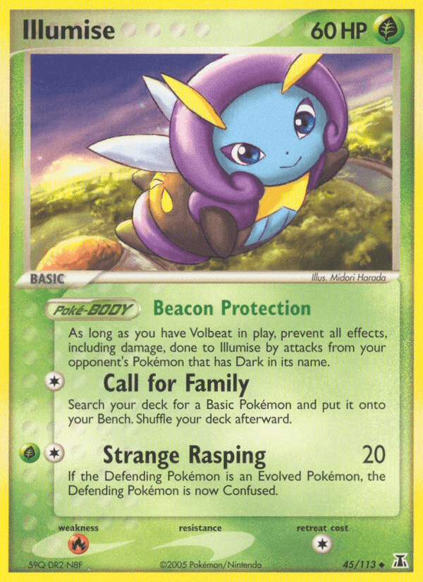 Carta Illumise 45/113 do set Delta Species — Pokémon TCG | Bynx