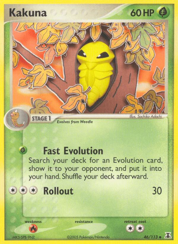 Carta Kakuna 46/113 do set Delta Species — Pokémon TCG | Bynx