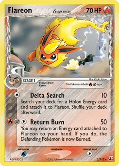 Flareon δ 5/113 — Delta Species