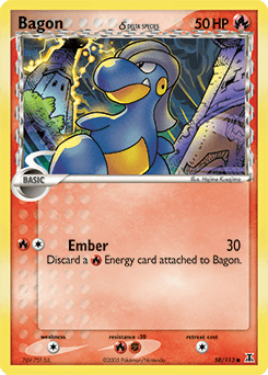 Bagon δ 58/113 — Delta Species