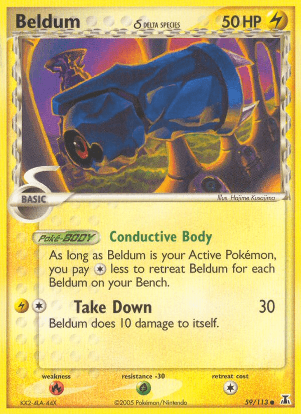 Carta Beldum δ 59/113 do set Delta Species — Pokémon TCG | Bynx