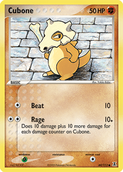 Cubone 60/113 — Delta Species