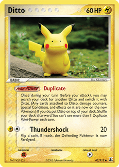 Ditto 63 — Delta Species