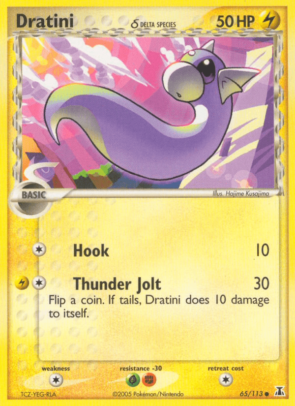 Carta Dratini δ 65/113 do set Delta Species — Pokémon TCG | Bynx