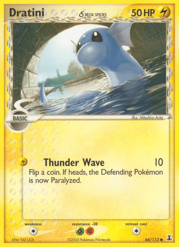 Carta Dratini δ 66/113 do set Delta Species — Pokémon TCG | Bynx