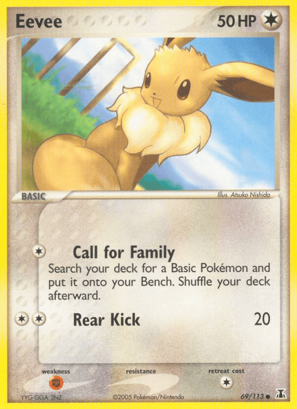 Carta Eevee 69/113 do set Delta Species — Pokémon TCG | Bynx