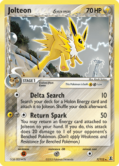 Jolteon δ 7 — Delta Species