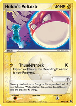 Holon's Voltorb 71 — Delta Species
