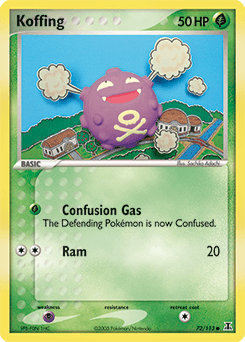 Koffing 72/113 — Delta Species