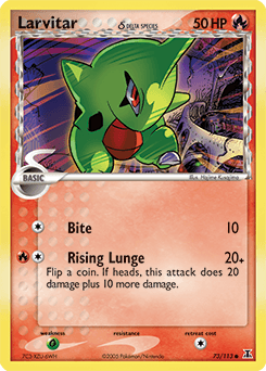 Larvitar δ 73/113 — Delta Species