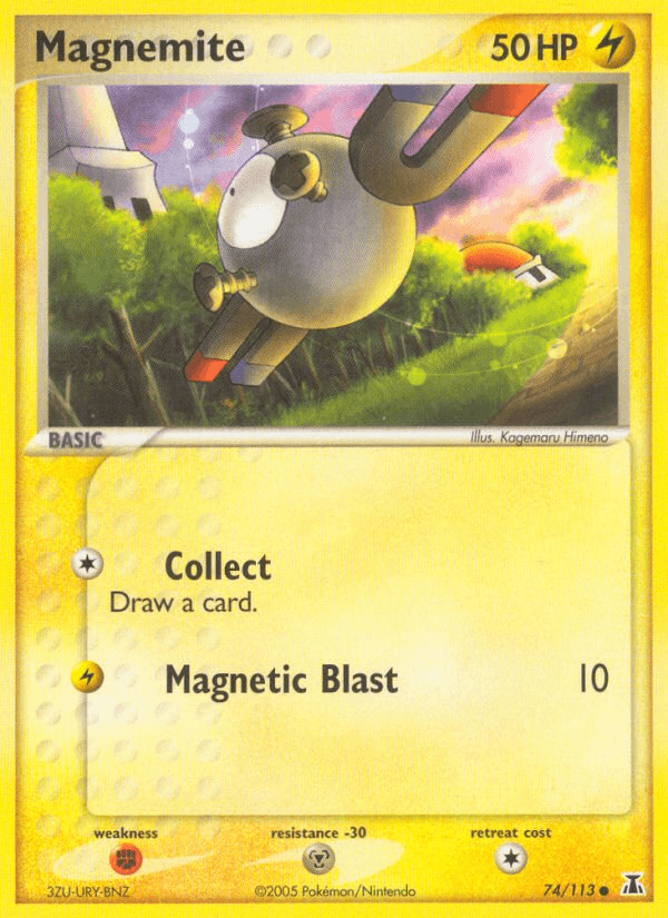 Carta Magnemite 74/113 do set Delta Species — Pokémon TCG | Bynx