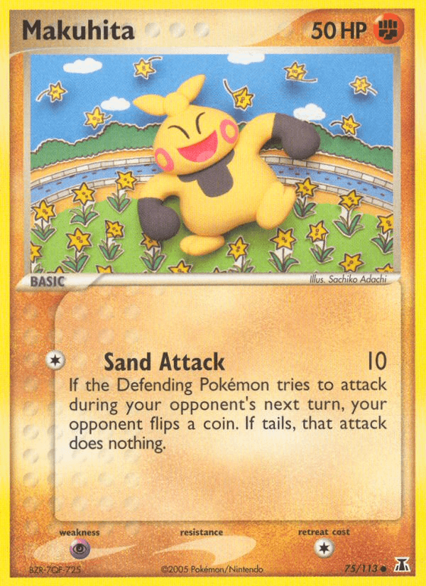 Carta Makuhita 75/113 do set Delta Species — Pokémon TCG | Bynx