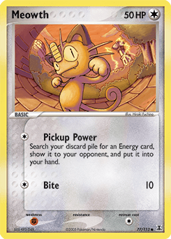 Meowth 77/113 — Delta Species