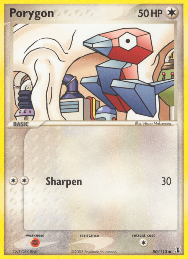 Carta Porygon 80/113 do set Delta Species — Pokémon TCG | Bynx