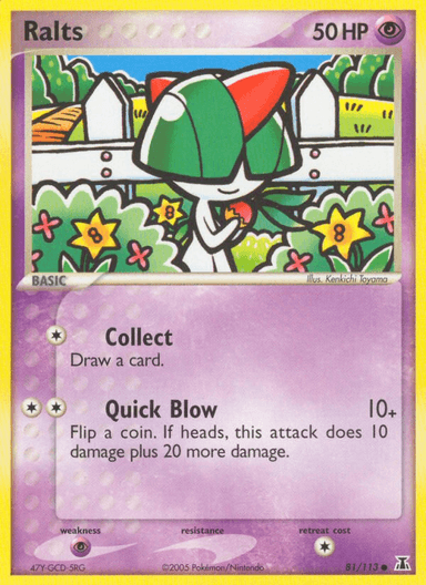 Carta Ralts 81/113 do set Delta Species — Pokémon TCG | Bynx