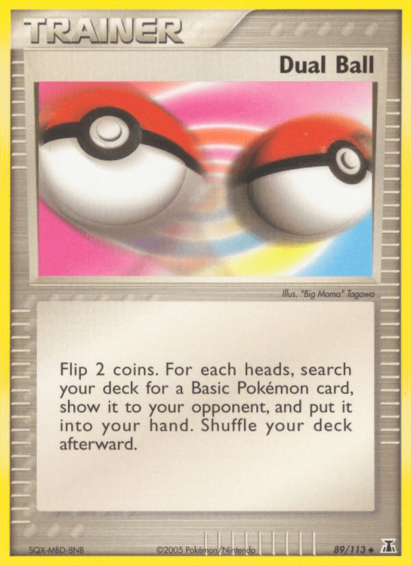 Carta Dual Ball 89/113 do set Delta Species — Pokémon TCG | Bynx