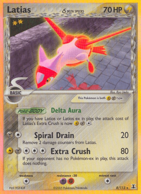 Carta Latias δ 8/113 do set Delta Species — Pokémon TCG | Bynx
