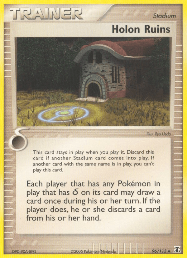 Carta Holon Ruins 96/113 do set Delta Species — Pokémon TCG | Bynx
