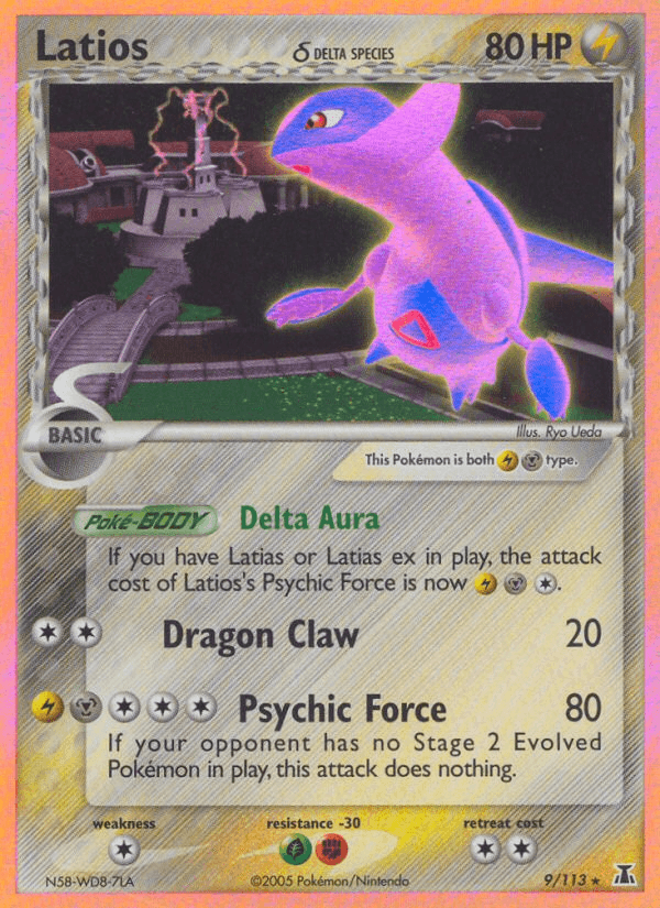 Carta Latios δ 9/113 do set Delta Species — Pokémon TCG | Bynx