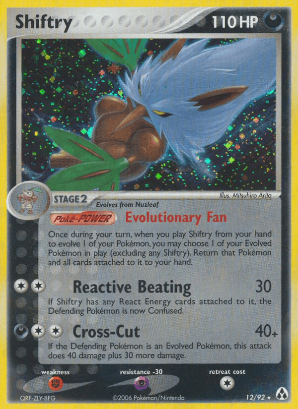 Carta Shiftry 12/92 do set Legend Maker — Pokémon TCG | Bynx