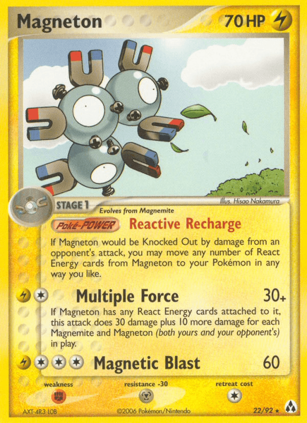 Carta Magneton 22/92 do set Legend Maker — Pokémon TCG | Bynx