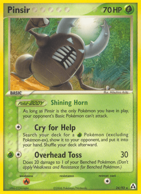 Carta Pinsir 24/92 do set Legend Maker — Pokémon TCG | Bynx