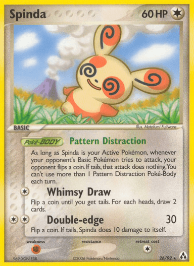 Carta Spinda 26/92 do set Legend Maker — Pokémon TCG | Bynx