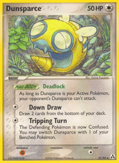 Carta Dunsparce 31/92 do set Legend Maker — Pokémon TCG | Bynx