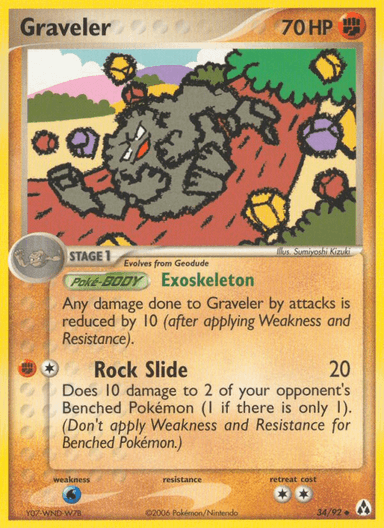 Carta Graveler 34/92 do set Legend Maker — Pokémon TCG | Bynx