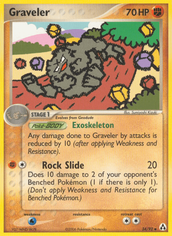 Carta Graveler 34/92 do set Legend Maker — Pokémon TCG | Bynx
