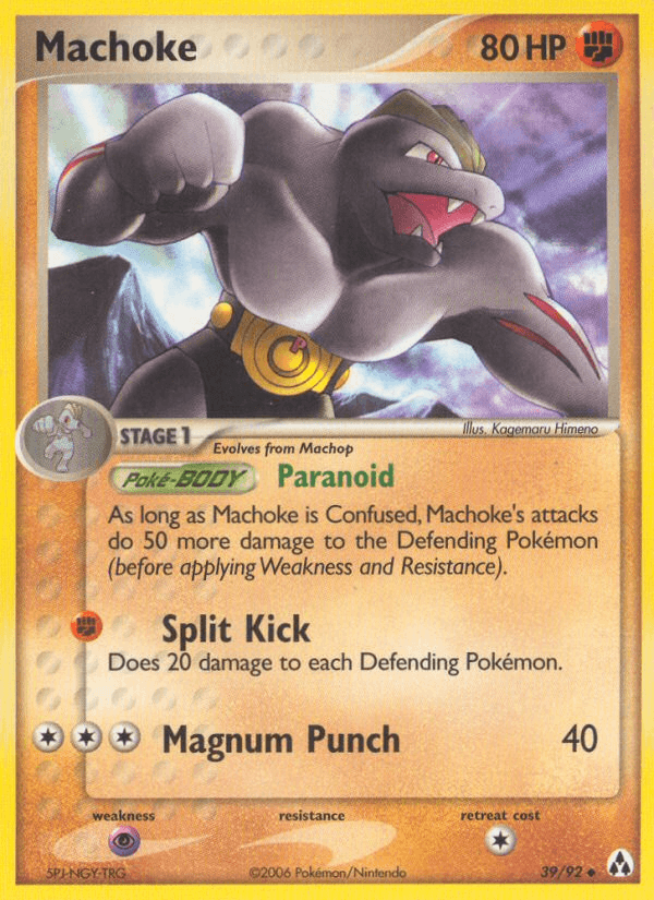 Carta Machoke 39/92 do set Legend Maker — Pokémon TCG | Bynx