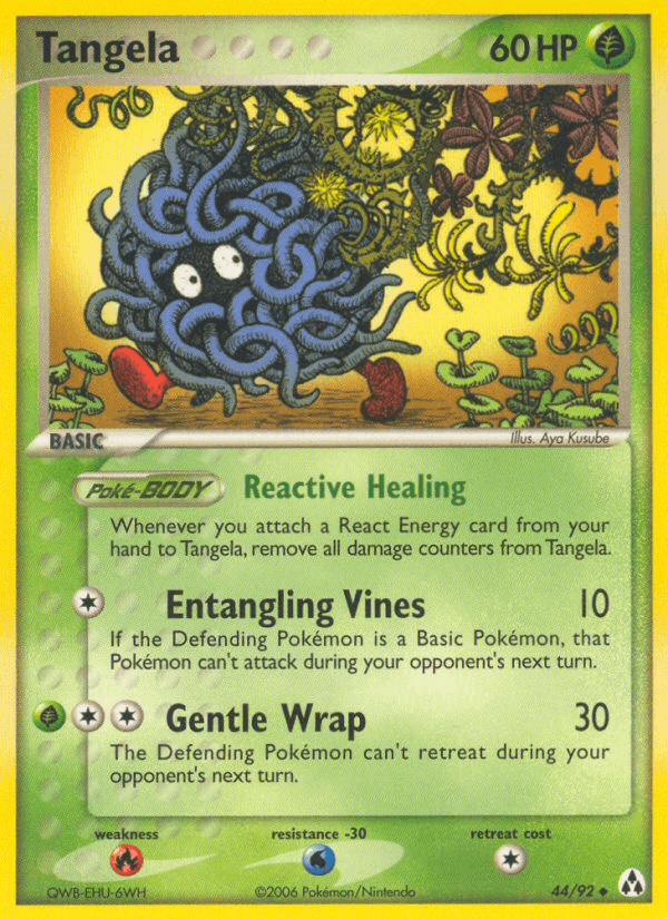 Carta Tangela 44/92 do set Legend Maker — Pokémon TCG | Bynx