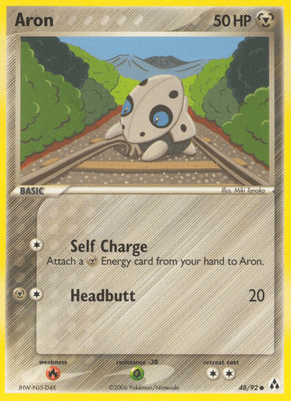 Carta Aron 48/92 do set Legend Maker — Pokémon TCG | Bynx