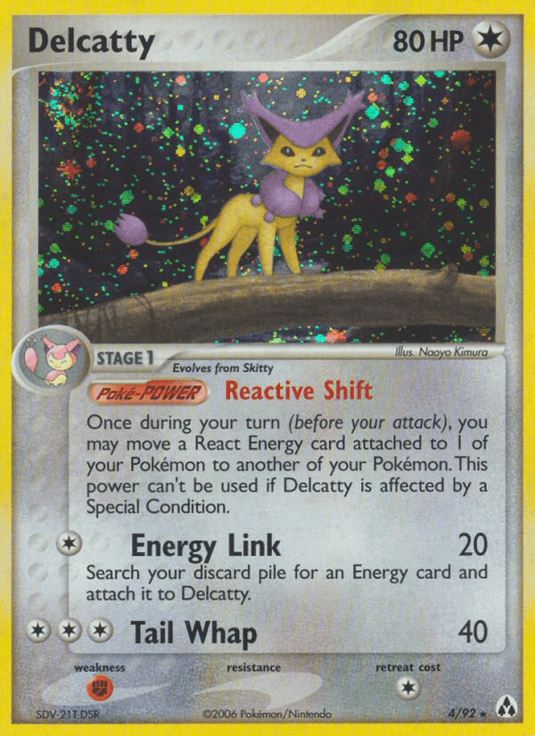 Carta Delcatty 4/92 do set Legend Maker — Pokémon TCG | Bynx
