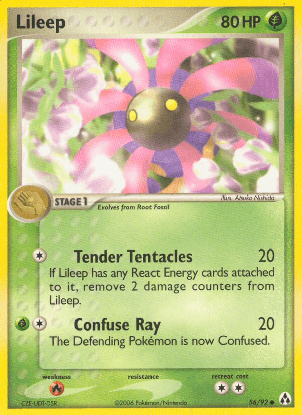 Carta Lileep 56/92 do set Legend Maker — Pokémon TCG | Bynx